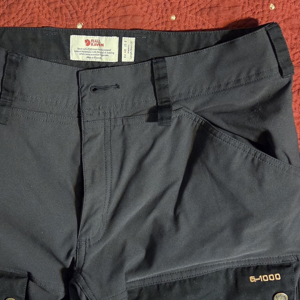 Fjallraven Women Keb Tactical Hiking Pants, Size 6 Short, Knee Pads Included - Picture 3 of 4